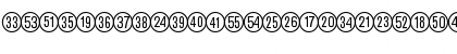 CatalogNumbers Regular Font