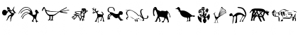 CavePaintingDingbats Regular Font
