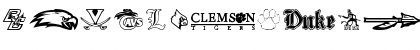 NCAA ACC Regular Font NCAA ACC Regular Font