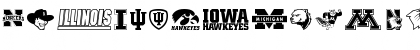 NCAA Big 10 Regular Font NCAA Big 10 Regular Font