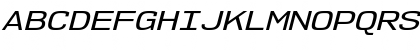 NK57 Monospace Expanded Italic Font