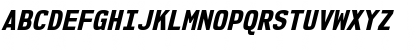 NK57 Monospace Semi-Condensed ExtraBold Italic Font