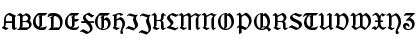 OffenbacherSchwabacherCAT Regular Font OffenbacherSchwabacherCAT Regular Font
