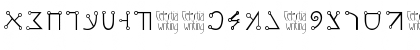 Celestial Writing Regular Font Celestial Writing Regular Font