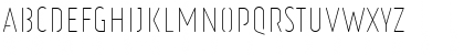 Ruler Stencil Thin Regular Font