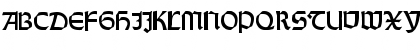 Rundgotisch Rauh Regular Font