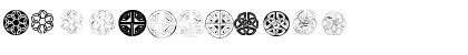 Celtic Circledings Regular Font