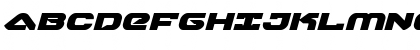 Skyhawk Expanded Italic Expanded Italic Font