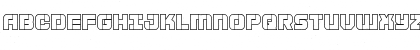 Super Submarine Outline Outline Font