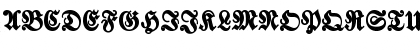 Walbaum Fraktur Bold Font