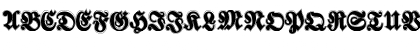 Walbaum Fraktur Bold Font