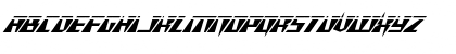 X-Racer Laser Italic Italic Font