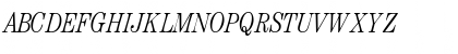 CenturyLightCondSSK Italic Font CenturyLightCondSSK Italic Font