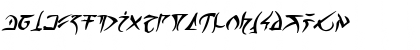 Barazhad Bold Italic Font