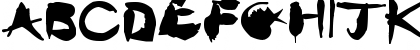 Crazy Ink Splats Regular Font Crazy Ink Splats Regular Font