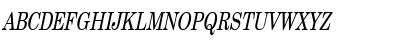 CenturySWCondensed Italic Font