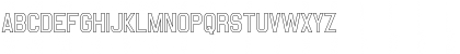 Milestone Outline Regular Font