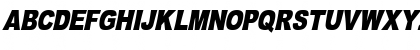 OMNIBLACK Italic Font OMNIBLACK Italic Font