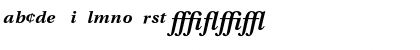 UtopiaExp Bold Italic Font