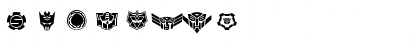 Robofan Symbols Regular Font