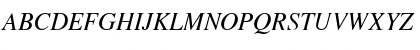 Tempora LGC Uni Italic Font