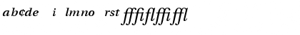 Utopia Expert Italic Font