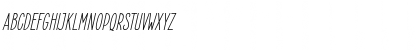 Elegant Sans Italic Font