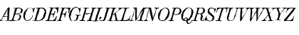 ValenciaAntique Italic Font