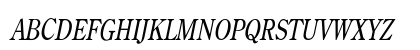 CenturyOldStyle-Light Condensed Italic