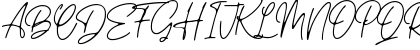 Gatheline Signature Regular Font