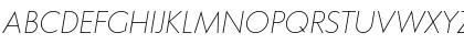 Klein Trial Extralight Italic Font Klein Trial Extralight Italic Font