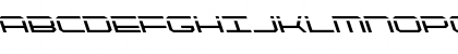 QuickTech Leftalic Italic Font