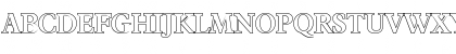 CharlesBeckerOutline Bold Font CharlesBeckerOutline Bold Font