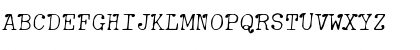 zai Soft Italic Typewriter Regular Font