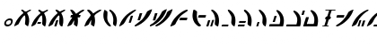 Zeta Reticuli Italic Italic Font