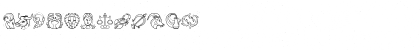 Zodiac Signs Regular Font