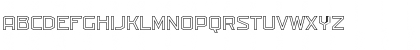 Militech Outlined Font Militech Outlined Font