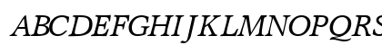 ClassicalSerif Italic