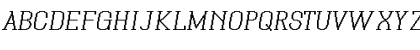 Xilla Pro Pro-Medium-Italic Font