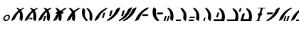 Zeta Reticuli Italic Italic Font