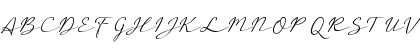 a Auto Signature Regular Font