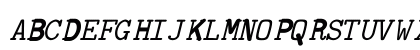 CM_Typewriter Italic