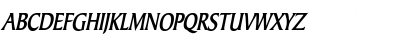 Barrett-Condensed Bold Italic Font