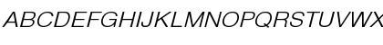 Bern Expanded Oblique 2 Regular Font
