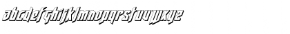 Deathshead 3D Italic Italic Font
