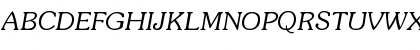 Deja Vu Thin-Italic Regular Font