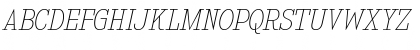 Kingsbridge UltraLight Italic Font Kingsbridge UltraLight Italic Font