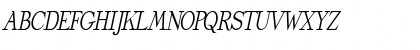 Olympus-Condensed Bold Italic Font