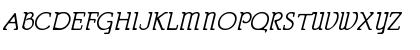 Parsec-Italic Normal Font Parsec-Italic Normal Font