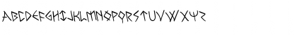 Rune Slasher Rotated Regular Font